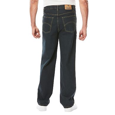 Liberty Blues by KingSize Men's Big & Tall Loose-Fit Side Elastic 5-Pocket Jeans