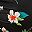 Black Ditsy Floral