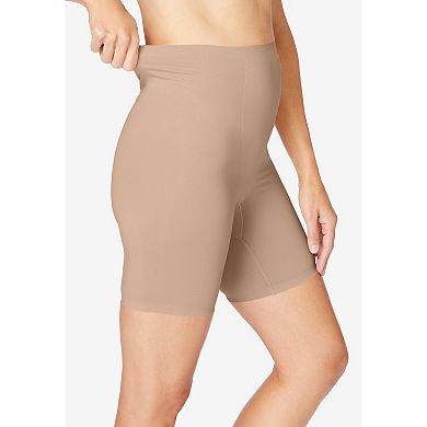 Secret Solutions Women's Plus Size Invisible Shaper Long Leg Shaper