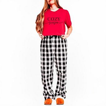 Cozy Season Plaid Pajama Set