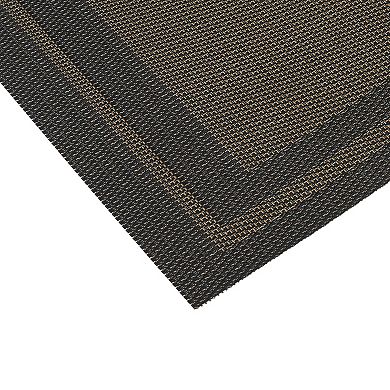 Set of 12 Heat-resistant Washable Modern Placemats for Kitchen 18x12 Inch