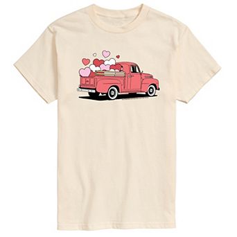 Men's Ford F3 Pickup Full Of Hearts Graphic Tee