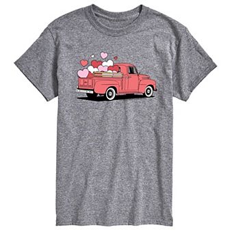 Men's Ford F3 Pickup Full Of Hearts Graphic Tee