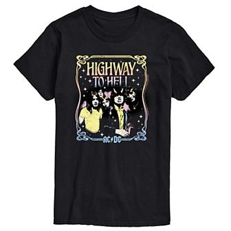 Men's ACDC Highway To Hell Graphic Tee