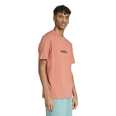 Men's adidas Essentials Linear Single Jersey T-Shirt