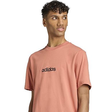 Men's adidas Essentials Linear Single Jersey T-Shirt
