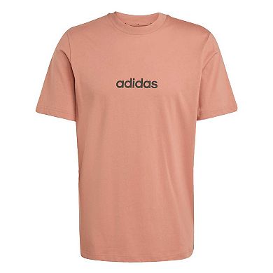 Men's adidas Essentials Linear Single Jersey T-Shirt