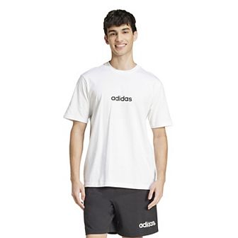 Men's adidas Essentials Linear Single Jersey T-Shirt