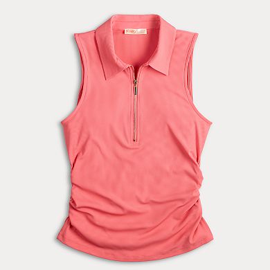 Women's INTEMPO™ Sleeveless Polo Knit Top