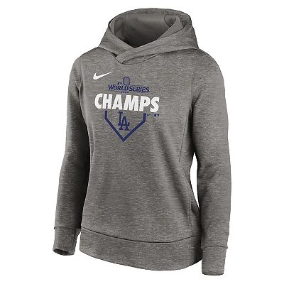 Women s Nike Los Angeles Dodgers MLB 2024 World Series Champions Lockup Hoodie