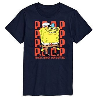 Men's SpongeBob People Order Our Patties Graphic Tee