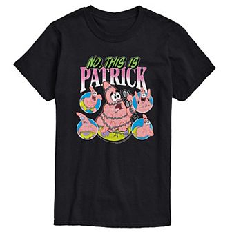 Men's SpongeBob SquarePants No This Is Patrick Graphic Tee