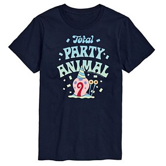 Men's SpongeBob SquarePants Gary Party Animal Graphic Tee
