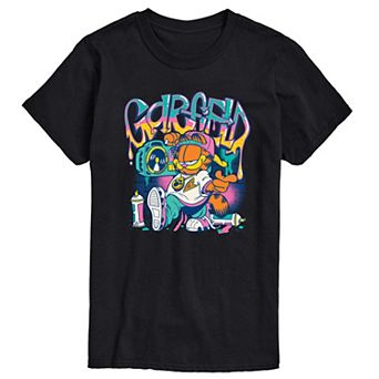 Men's Garfield Graffiti Graphic Tee