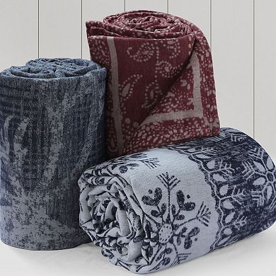 Tribeca Living Organic Cotton German Oversized Blanket