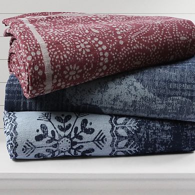 Tribeca Living Organic Cotton German Oversized Blanket