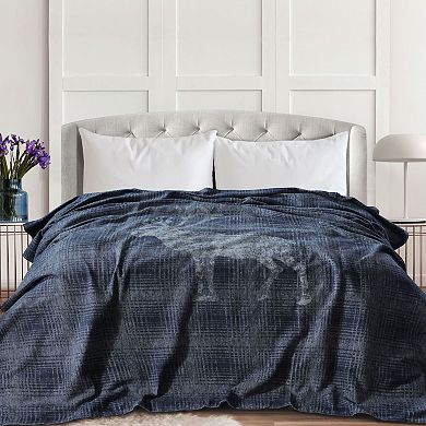 Tribeca Living Organic Cotton German Oversized Blanket