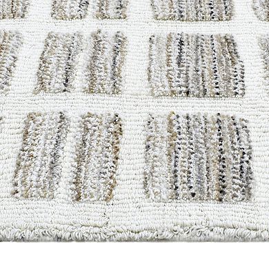 Miryana Shag Squares Handloom Area Rug
