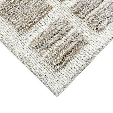 Miryana Shag Squares Handloom Area Rug