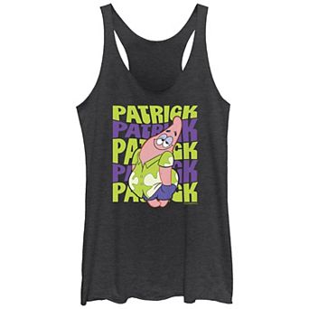 Juniors' Nickelodeon Patrick Star Show Patrick Chillin' Racerback Tank Top