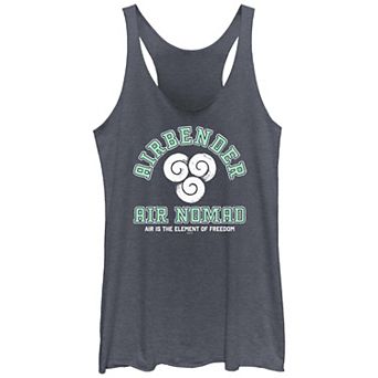 Disney's Avatar The Last Airbender Airbender Air Nomad Juniors' Racerback Tank Top