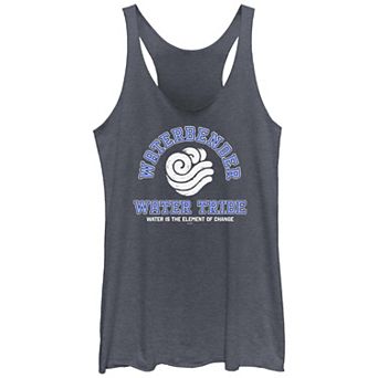 Disney's Avatar The Last Airbender Waterbender Water Tribe Juniors' Racerback Tank Top