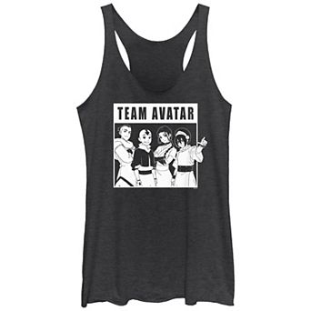 Disney's Avatar The Last Airbender Team Avatar Juniors' Racerback Tank Top