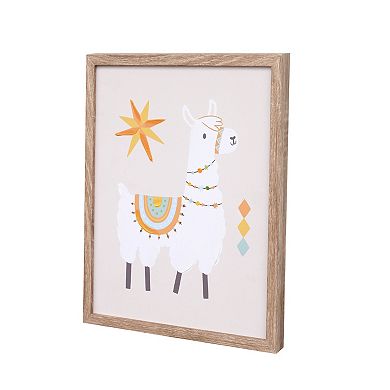 8" x 10" Nursery Animals Framed Wall Art