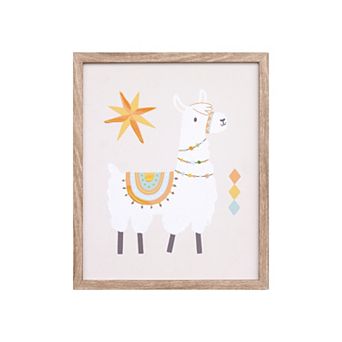 8" x 10" Nursery Animals Framed Wall Art