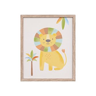 8" x 10" Nursery Animals Framed Wall Art