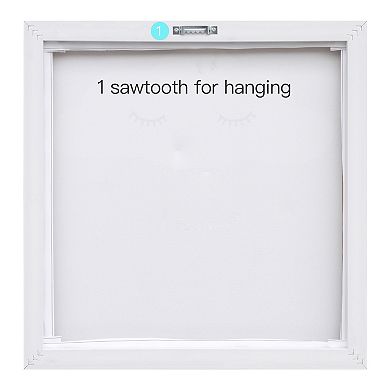 16" x 16" Nursery Sky Canvas Wall Art