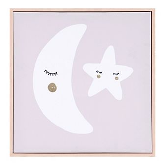 16" x 16" Nursery Sky Canvas Wall Art