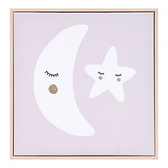 16" x 16" Nursery Sky Canvas Wall Art