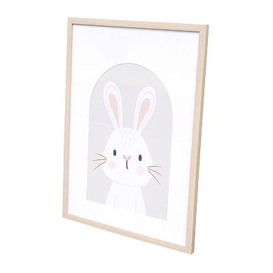 18" x 24" Nursery Animals Framed Wall Art