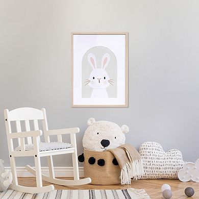 18" x 24" Nursery Animals Framed Wall Art