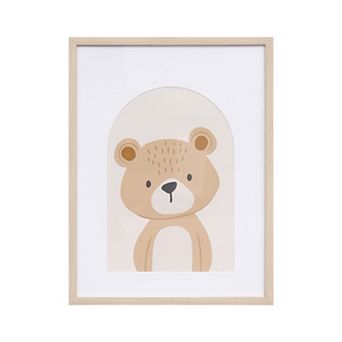 18" x 24" Nursery Animals Framed Wall Art