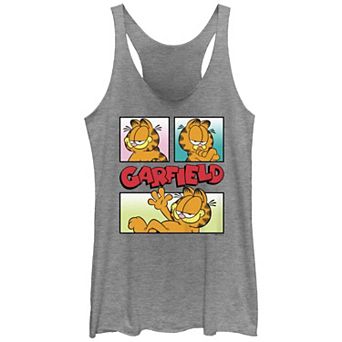 Juniors' Garfield Portraits Racerback Tank Top