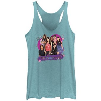 Juniors' Nickelodeon Victorious Heart Group Racerback Tank Top