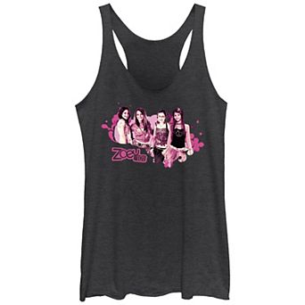 Juniors' Nickelodeon Zoey 101 Girls Group Racerback Tank Top