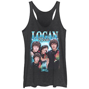 Juniors' Nickelodeon Zoey 101 Logan Reese Collage Racerback Tank Top
