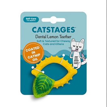 CatStages Lemon Catnip Dental Chew