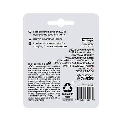 CatStages Lemon Catnip Dental Chew
