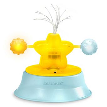 Catstages Track Topper Fiber Optic LED Spin