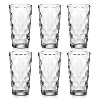 Home Essentials Clarity 6 pc Eclipse Highball Glass Set