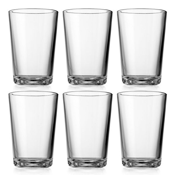 Home Essentials Clarity 6-Piece Alanya Juice Glass Set - None
