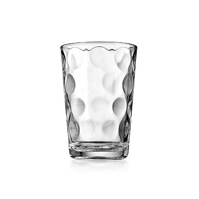 Home Essentials Clarity 6-Piece Eclipse Juice Glass Set