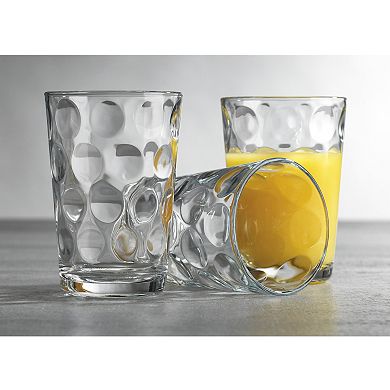 Home Essentials Clarity 6-Piece Eclipse Juice Glass Set