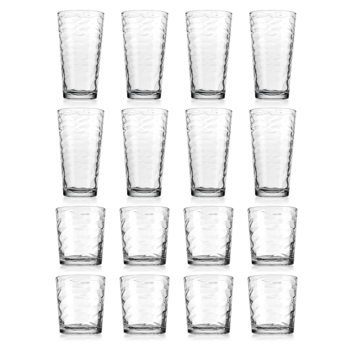 16 Piece Glass Set