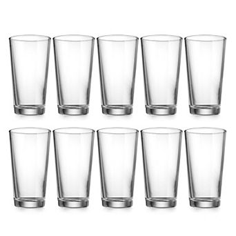 Home Essentials 10 pc Clarity Alanya Highball Glass Set