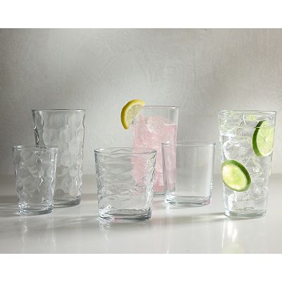 Home Essentials 10-Piece Clarity Alanya Highball Glass Set